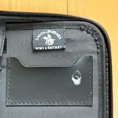 美品 ソフトアタッシュケース ビジネスバッグ PCケース ノートパソコン&タブレットケース SANTA BARBARA POLO & RACQUET CLUB サンタバーバラ・ポロ・アンド・ラケットクラブの画像