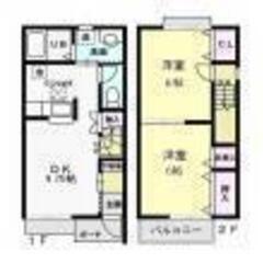 💖初期費用0円対応💖常磐線「土浦駅」駅徒歩31分🌟2DK🎵管理番号「146981」  - 土浦市
