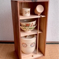 【短冊箱入り】茶道具セット