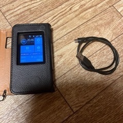 NEC モバイルWIFI ブラックの画像