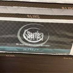 ベッド売ります。(SERTA フレーム付き(引き出しあり)の画像