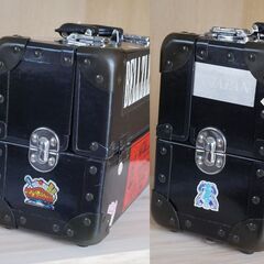 【無料】トランクメイクボックスHYSステッカー付ファイバー道具箱の画像