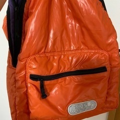 値下げ‼️④オレンジのリュックの画像