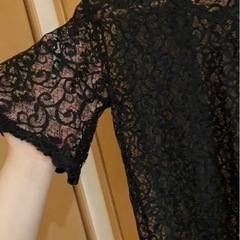 セレクトショップ✨透けレース✨半袖トップス✨上品✨高見え✨の画像