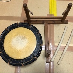 【取引が成立しました】中古和太鼓　結構良い音出ますよ。の画像
