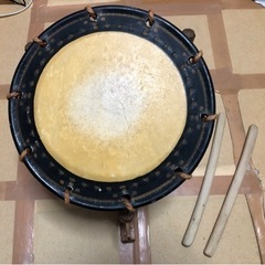 【取引が成立しました】中古和太鼓　結構良い音出ますよ。