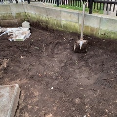 報酬2000円 庭から出た土　土のう 残土 ガーデニングの画像