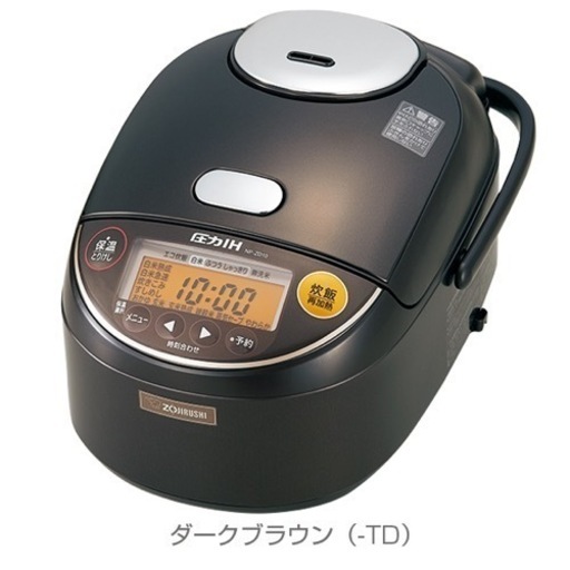 ★かおり様お取引中【象印】炊飯器 ダークブラウン NP-ZD10 ※早期お渡し可能