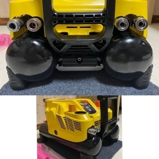 中古　マックス　1230EII エアーコンプレッサー　パールイエロー