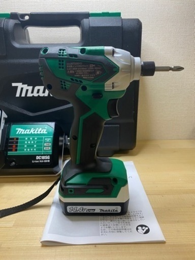 中古 マキタ　MTD001D 14V 充電式インパクトドライバー　フルセット