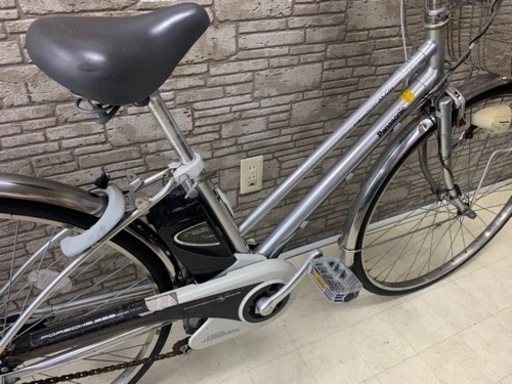 東京23区配達無料　新基準 Panasonic パナソニック ビビSSシティ 5Ah リチウム 電動自転車☆中古☆パナ ②