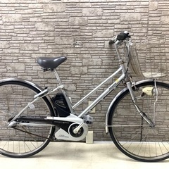 東京23区配達無料　新基準 Panasonic パナソニック ビビSSシティ 5Ah リチウム 電動自転車☆中古☆パナ ②