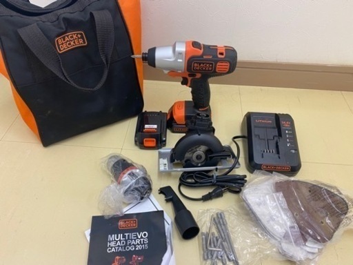 ブラックアンドデッカー マルチツール プラス 18V