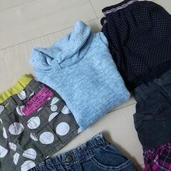 女の子服110、120cm☆スカート綺麗の画像