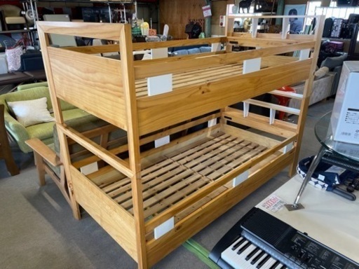 2段ベッド　ニトリ　ハシゴは社外品です