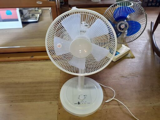 扇風機 エスケイジャパン SKJ-SS30M 30cm メカ式リビング扇風機 白 2017年製　/UJ-0139