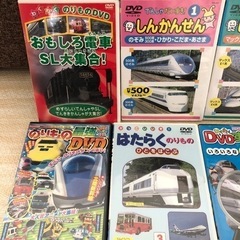 【お話し中】のりもの　DVD 6枚＋おまけ1枚の画像