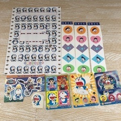 ドラえもん　ペーパークラフト＆シール等の画像