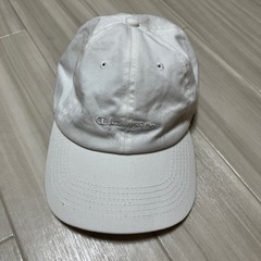 チャンピオン 白キャップ