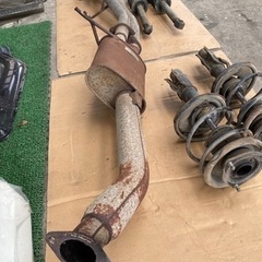 S13 シルビア　マフラー　社外品の画像