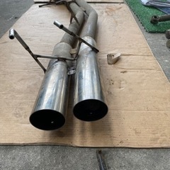 S13 シルビア　マフラー　社外品の画像