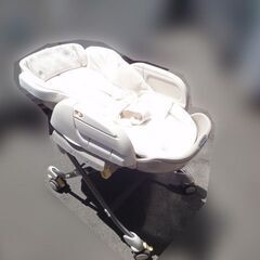 【札幌市内配送可】Combi/コンビ 電動バウンサー ロアンジュ AT RX-750 簡易ベッド 赤ちゃん用品 ベビー用品の画像