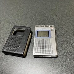 SONY 携帯ラジオ　コメントなければ17まで