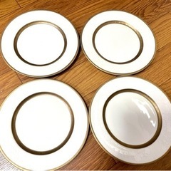 皿4枚セット　ミカサ　ファインチャイナ　中古