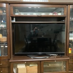 アンティーク風　テレビボードあげます！