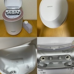 【週末限定価格】パナソニック スチーマー 「ナノケア」 W温冷エステ　2018年製の画像
