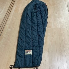 昔の寝袋　キャンプ、釣りなどに。