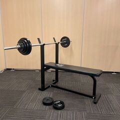 1セットのみ！早い者勝ち！ベンチプレスセット◇トレーニングベンチ...