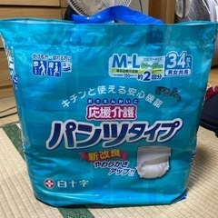 大人パンツ式おむつ　Ｍ〜Ｌ