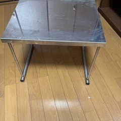 棚　アルミ　分解してありますの画像