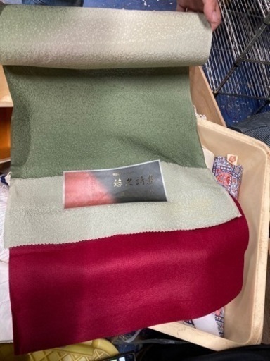 悠久詩集　着物　定価15万　新品反物　値引き交渉⭕️