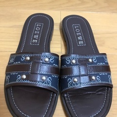 LOEWE ロエベ　フラットサンダル　サイズ37
