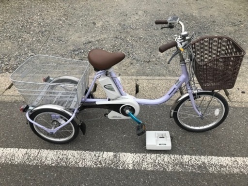 電動三輪アシスト自転車PanasonicかろやかライフEB (春風) 白井