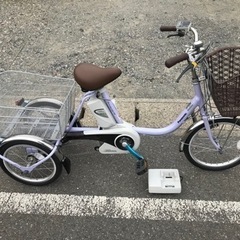 電動三輪自転車　Panasonic かろやかライフパナソニック 電動三輪アシスト自転車 PanasonicかろやかライフEB