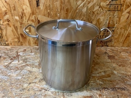 (5620) 遠藤商事 TKG PRO 寸胴鍋 蓋有 28cm 17L ステンレス寸胴鍋 業務用 飲食店 厨房 店舗用