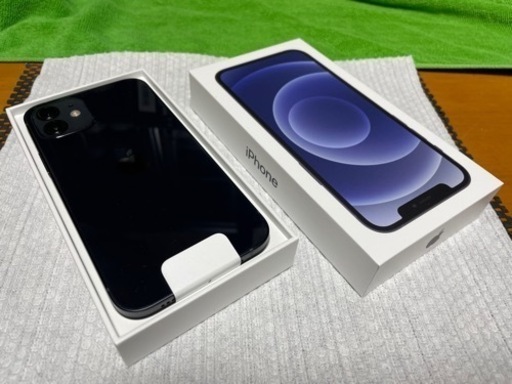 ［納品済］iPhone12 64GB SIMフリー　BLACK 新品（回線開通確認のみ）6月11日購入