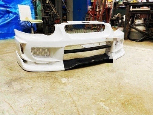 インプレッサ gdb 涙目 WRXSTI チャージスピード製フロントバンパー