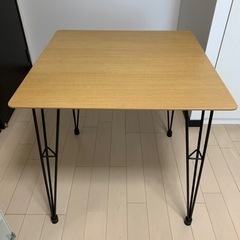 ダイニングテーブル (Nクーボ70 LBR) ニトリ 