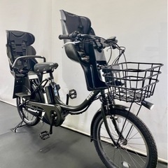 関東全域送料無料 保証付き 電動自転車 ブリヂストン ビッケ2 20インチ 8.7ah 3人乗り パワフル