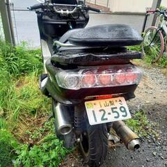 マジェスティ。バッテリー新品。社外パーツ付きの画像