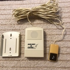 中古　電池式簡易玄関チャイム　10m  