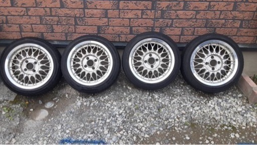 BBS 14インチ　6J＋40 pcd100 希少　155/55r14 タイヤ付