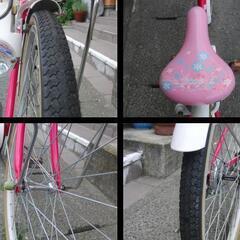 山形市　天童市 　東根市　寒河江市　女の子用　２２インチ　自転車組み立て整備士が整備の画像