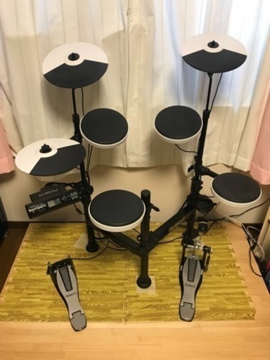 Roland 電子ドラム　折りたたみ携帯便利バッグ専用バッグ付き