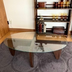 フランフラン　Francfranc  美品　テーブル　木材　アン...