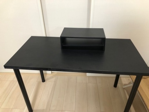 デスク　机　オフィス　ブラック